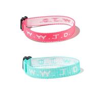 WWJD Rope Woven Adjustable What Would Jesus Do Bracelet Wristbands Bracelet for Women Men Jewelry Colorful Gifts Braied Protection Inspirational Bracelets Couple Friendship, S, rope