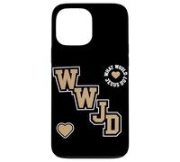WWJD What Would Jesus Do Christian Faith Inspirational Case for iPhone 13 Pro Max