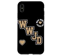 WWJD What Would Jesus Do Christian Faith Inspirational Case for iPhone XS Max