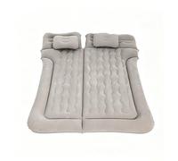 WWMOZ Car Air Mattress for SUV,Inflatable Backseat Air Bed with Pillows,Flocked PVC Sleeping Mattress Camping Travel,Foldable Portable Car Bed for Peugeot Rifter 2018-2025,C-Grey