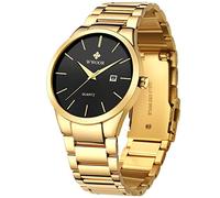 WWOOR Wrist Watches Men Watch W/Calendar Waterproof Analogue Quartz Gift Watches for Men Business Casual …