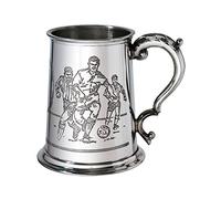 WWP Football Scene One Pint Pewter Tankard