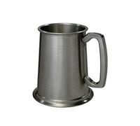 WWP One Pint Antique Finish Pewter Tankard