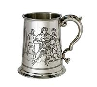 WWP Rugby Scene One Pint Pewter Tankard