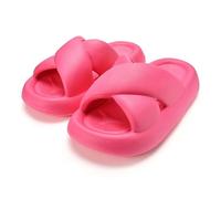 WWPMNQD Cloud Slippers Women's Platform Slippers for Women | Summer Outdoor Antiskid Beach Shoes Crossover Belt House Sandals