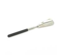 WWPMNQD Shoe Horn 1 PC Shoe Accessories Plastic Long Shoehorn Lifter Curved Hook Design Lazy Man Shoes Portable for men(Silver)