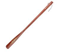WWPMNQD Shoe Horn 22/55/70cm Professional Wooden Shoe Horn Flexible Long Handle Shoehorn Useful Lifter Spoon Home Tools for men(Red 70cm B)