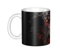wwqqvnb This Bad Boy Red Wolf ceramic coffee mug features a classic design, making it perfect for home, office, and cafe use.