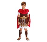 WWricotta Boys Roman Soldier Costume - Includes Cape & Helmet, Soft Polyester, for School Plays & Themed Parties, Sizes 4-12Y