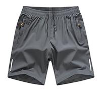 WWricotta Casual Jogging Cotton Men'S Summer Shorts Shorts Vintage Sports Men'S Shorts Ripped Men Shorts Basketball Shorts Pack Grey