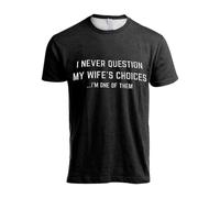 WWricotta Funny Husband Boyfriend Tee Shirt Sarcastic Saying Humor Joke T Shirt For Men Running Clothes Men