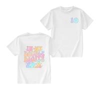 WWricotta Girl Five Six Eight Nine Ten Birthday Shirt in My Five-Ten Years Old T-Shirts White