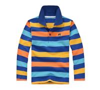 WWricotta Kids Boys Girls Long Sleeve Fashion Casual Striped Shirt Button Closure Fashion Comfortable & Soft Fabric Boys Mint Shirt Big Boys Winter Tops Long Sleeve Top Boys