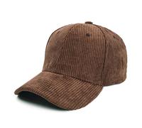 WWricotta Male Female Neutral Summer Solid Baseball Caps Corduroy Hat Visors Fitted Baseball Cap Twins M Baseball Cap for Dishwasher