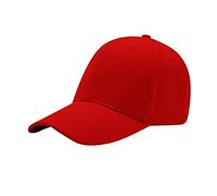 WWricotta Mens and Womens Summer Fashion Casual Sunscreen Baseball Caps Cap Hats Us Cap Baseball Umpire Hats Red