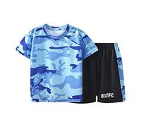 WWricotta Toddler Boys Girls Short Sleeve Quick Drying Sportswear Camouflage Color Top Shorts Sportsuit Tops Shorts Outfits Baby Sleeve Baby Boy Bundle Outfits