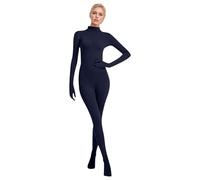 WWricotta Women's Seamless Full Body Catsuit For Dance & Stage Performance Bodysuit Costume Cayde 6 Hoodie Pullover Sweatshirt Game Cosplay Costume Zip up