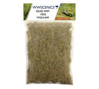 WWS War World Scenics WWScenics | 4mm Dead Static Grass | 100g | WSG4-049 | Realistic Model Scenery Material