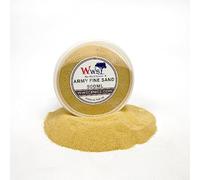 WWS War World Scenics WWScenics Army Fine Model Sand | 500ml Tub | Wargame Scenery & Basing Material