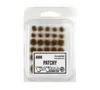 WWS War World Scenics WWScenics | Patchy Variation Tufts 4mm | WGT4-006 | Realistic Model Scenery Material