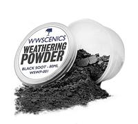 WWS War World Scenics WWScenics | Weathering Powders | Black Soot - WSWP-001-80ml