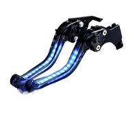 WWSADE Motorbike Clutch Lever Motorcycle Adjustable Handlebar Grips Always On Signal Turn Light Short Brake Clutch Handle Levers for B-King 2008-2011(1)