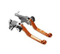 WWSADE Motorcycle Clutch for KLX125 D-TRACKER125 2010-2016 Motorcycle Clutch Brake Handle Levers(Orange)
