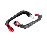 WWSADE Motorcycle Die-Casting Aluminum Alloy Handlebar Brake Clutch Lever Hand Guard Protector Modification Accessories Handguard Brake Guard Motorbike Lever(Red)