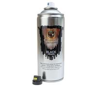 WWScenics War World Gaming Black Primer Spray 400ml - Matt Base Coat for Miniatures, Wargaming, Model Railway & Dioramas - Made in UK