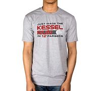 WWX9NLEE Han Solo Movie Kessel Run T Shirt(3X-Large)