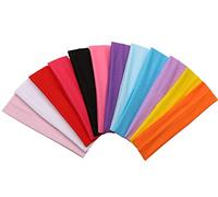 WWZ889 12 Packs Soft Stretchy Elastic Headbands - Beauty Head Wraps and Hair Accessories for Women and Girls