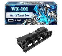 WX-101 Waste Toner Box Compatible for Konica Minolta Bizhub C220 C280 C360 Printers, With Chip Large Capacity 45000 Pages (1 Pack Black)