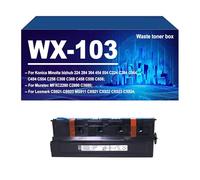 WX-103 WX103 Waste Toner Box Compatible For Konica 224 284 364 454 554 C224; For Muratec MFXC2280 C2880 C3680; For Lexmark CS921 CS923 MS911 CX921 CX922 CX923 CX924,WX103-1 pack
