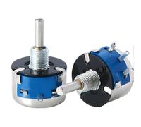 WX14-12-1K Rotary Potentiometer 1Pcs - 4.7K 2.2K 3W Single-Turn Wirewound, 250° Rotation, 4mm Shaft Size