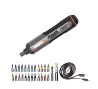 WX240 3.6V (4V MAX) Mini Electric Screwdriver with 3 Gear Torque 5Nm Power 24pc