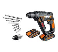 WX390.1 Worx - H3®Taladro/Screwdriver/Hammer 2 Batteries 20V - 2,0Ah Li-Ion.