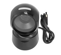 WXCHISU Barcode Scanner for Mobile and Computer Screens, Optical Imaging Scanning, QR Code Reader, Plug and Play USB, Hands-Free Desktop Use, Portable Design for Retail Logistics O