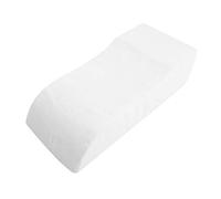 WXCHISU Ergonomic Wedge Pillow for Leg Elevation, Knee and Back, Premium Foam Cushion Support with Breathable Cover, Adjustable Comfort for Sleeping, Patients and Elder (White)