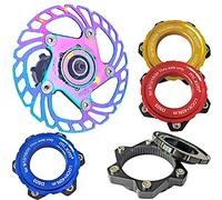 WXCHISU Premium Alloy Wheel Hub Lock Nut Kit for Enhanced Vehicle Security, Durable Anti-Rust Construction, Compatible with 6-Pin Disc Center Lock Hubs, Smooth Finish, Long