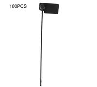 WXCHISU Security Tag for Shoes, Clothes, Bags, Tamper-Evident, High Hardness, Temperature and Resistant, Logistics, Supermarkets, Air Transport, Customs, Oil, Railway, Mining (Black)