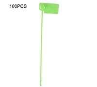 WXCHISU Security Tag for Shoes, Clothes, Bags, Tamper-Evident, High Hardness, Temperature and Resistant, Logistics, Supermarkets, Air Transport, Customs, Oil, Railway, Mining (Green)