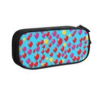 WXCJWD Balloons Flying in The Sky Pencil Case for Large Simple Multifunctional Pencil Bag for Office