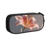 WXCJWD Blooming Lilies Pencil Case for Large Simple Multifunctional Pencil Bag for Office