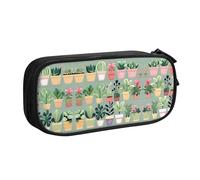 WXCJWD Bonsai Plant Pencil Case for Large Simple Multifunctional Pencil Bag for Office