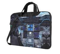 WXCJWD Cabin of the Future 15.6 inch Laptop and Tablet, Sleek Design, Durable and Water-Repellent Fabric, Business Casual