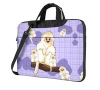 WXCJWD Cute golden monkey 13 inch Laptop and Tablet, Sleek Design, Durable and Water-Repellent Fabric, Business Casual