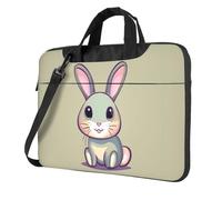 WXCJWD Cute little bunny 14 inch Laptop and Tablet, Sleek Design, Durable and Water-Repellent Fabric, Business Casual