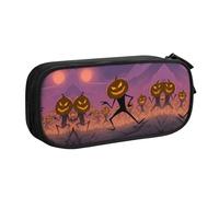 WXCJWD Dancing Pumpkin Pencil Case for Large Simple Multifunctional Pencil Bag for Office