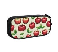 WXCJWD Display of red Fruits Pencil Case for Large Simple Multifunctional Pencil Bag for Office