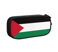 WXCJWD Flag of The State of Palestine Pencil Case for Large Simple Multifunctional Pencil Bag for Office